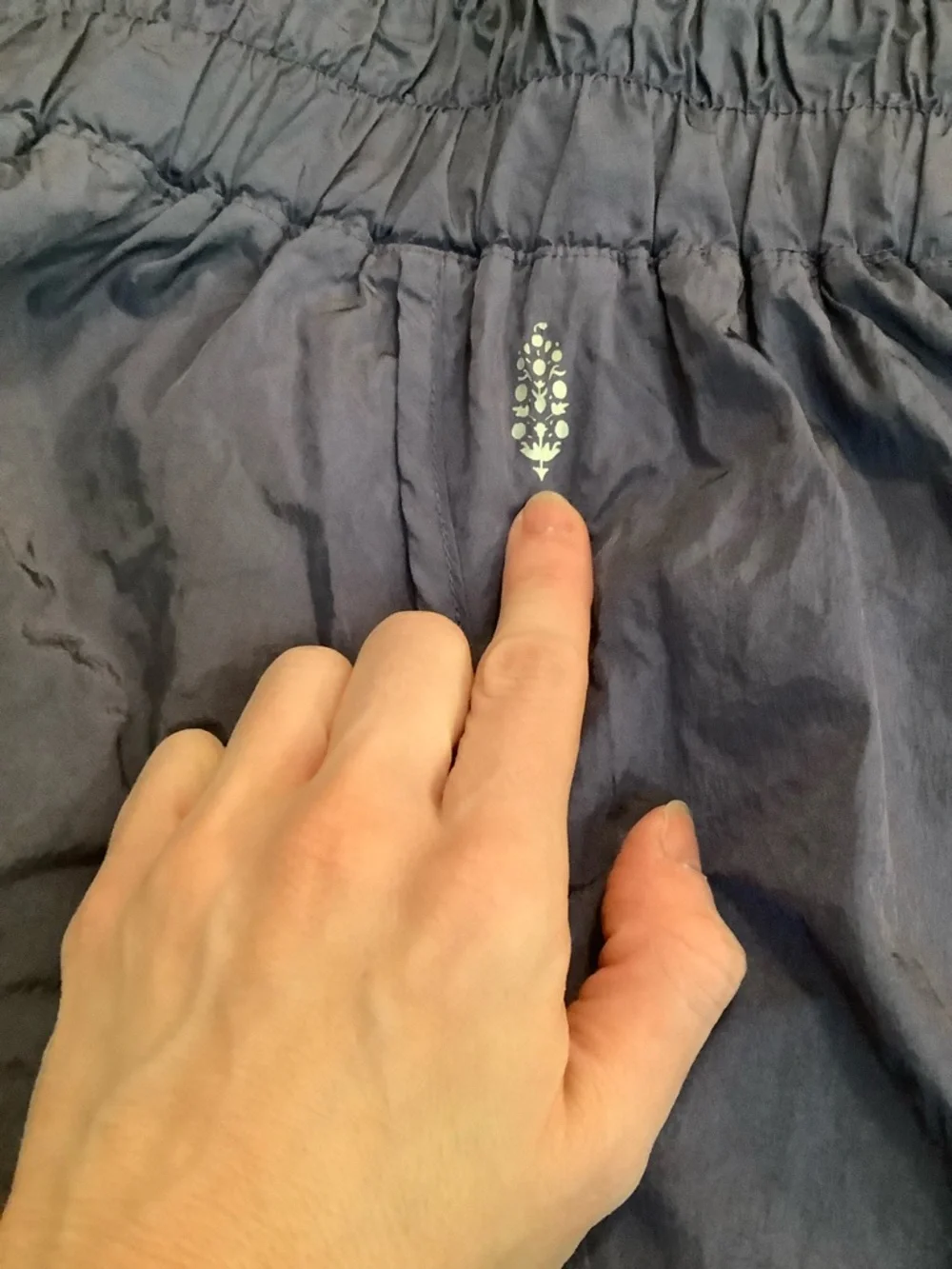 Free People Movement The Way Home Run Shorts Purple Medium Yoga Athletic Boho - Picture 5 of 9